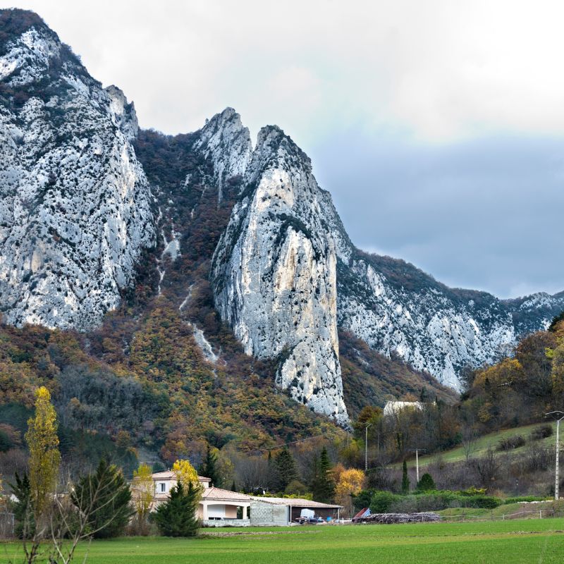 Tout prêt de la forêt de Saou, l’une des plus belles forêts de la Drôme Provençale