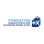 Logo Fondation banque populaire auvergne Rhône Alpes